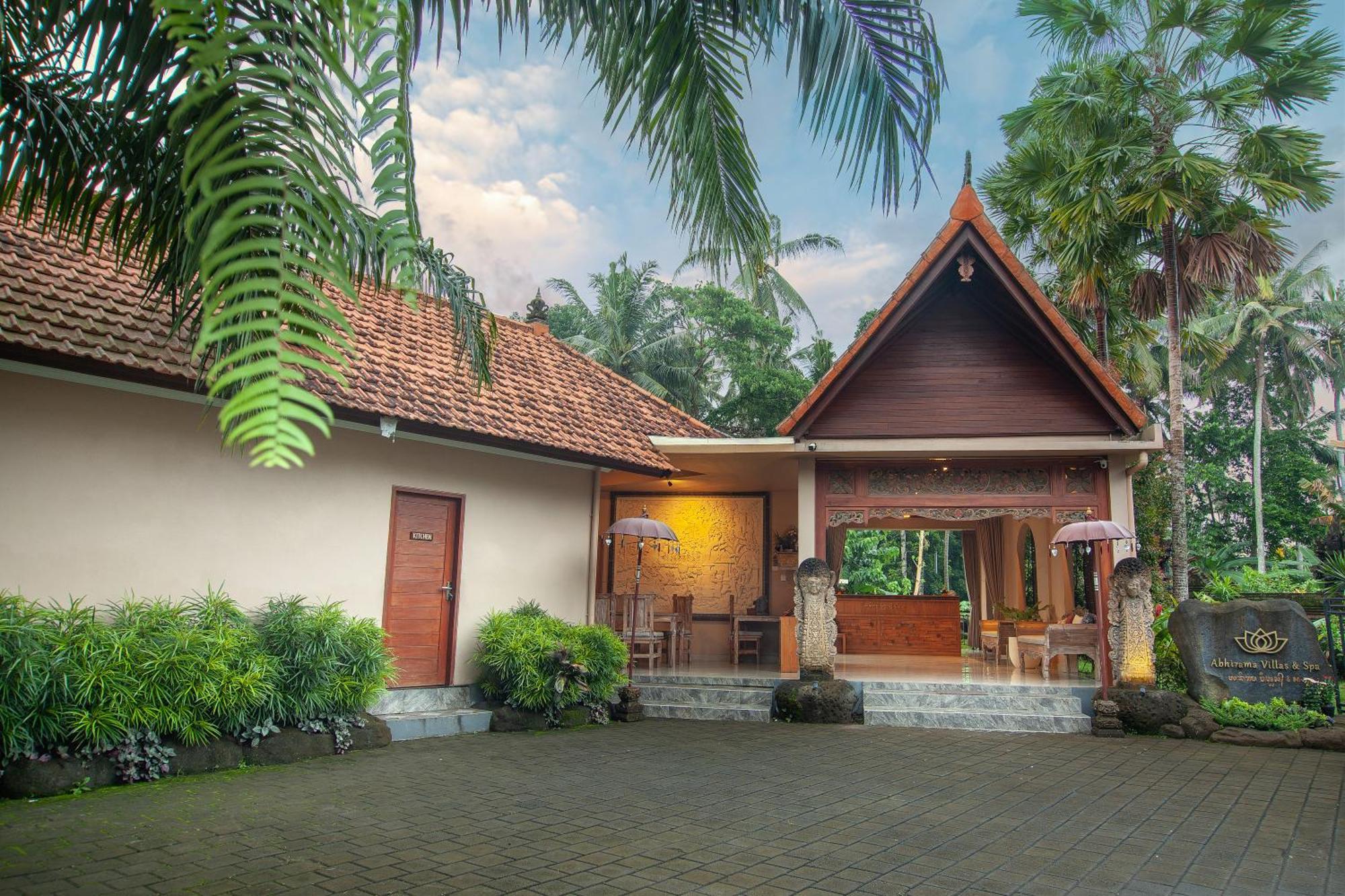 Abhirama Villas And Spa Убуд Экстерьер фото